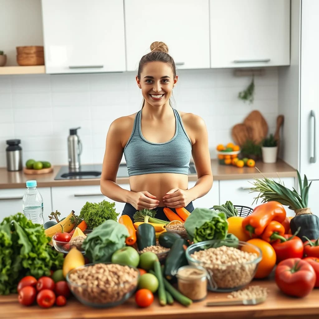 Pengaturan makanan seimbang untuk menurunkan berat badan