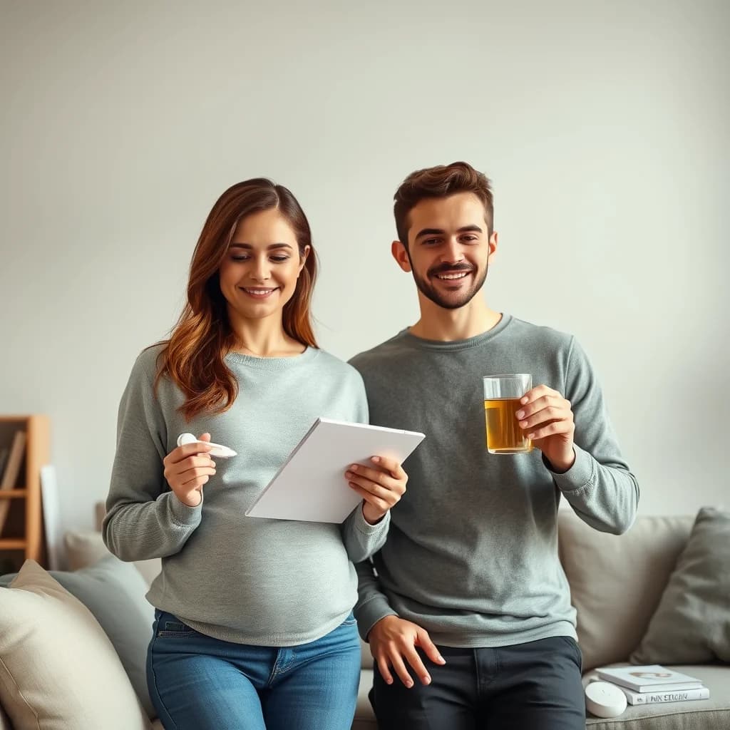 Pasangan siap hamil dengan gaya hidup sehat