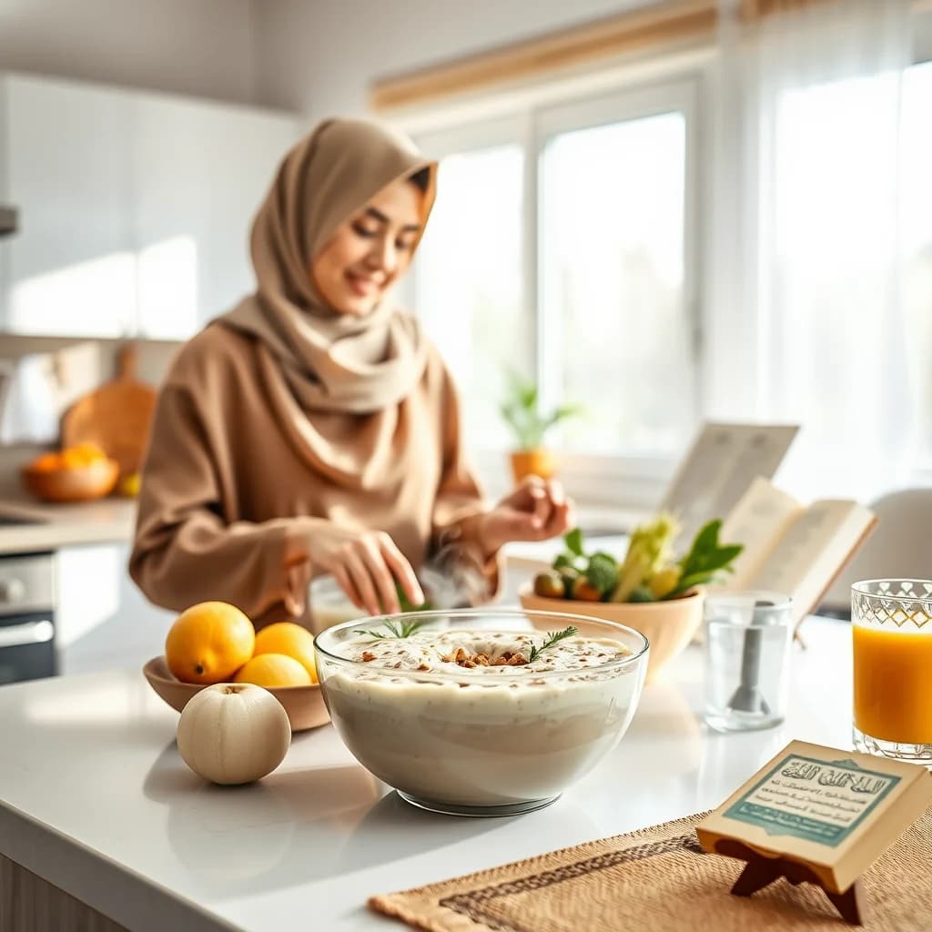 Pemuliaan sahur sehat untuk puasa lancar dengan menu sarapan bergizi
