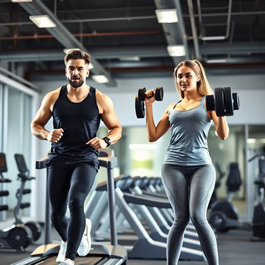 Pemilihan antara olahraga kardio dan angkat beban untuk menurunkan berat badan