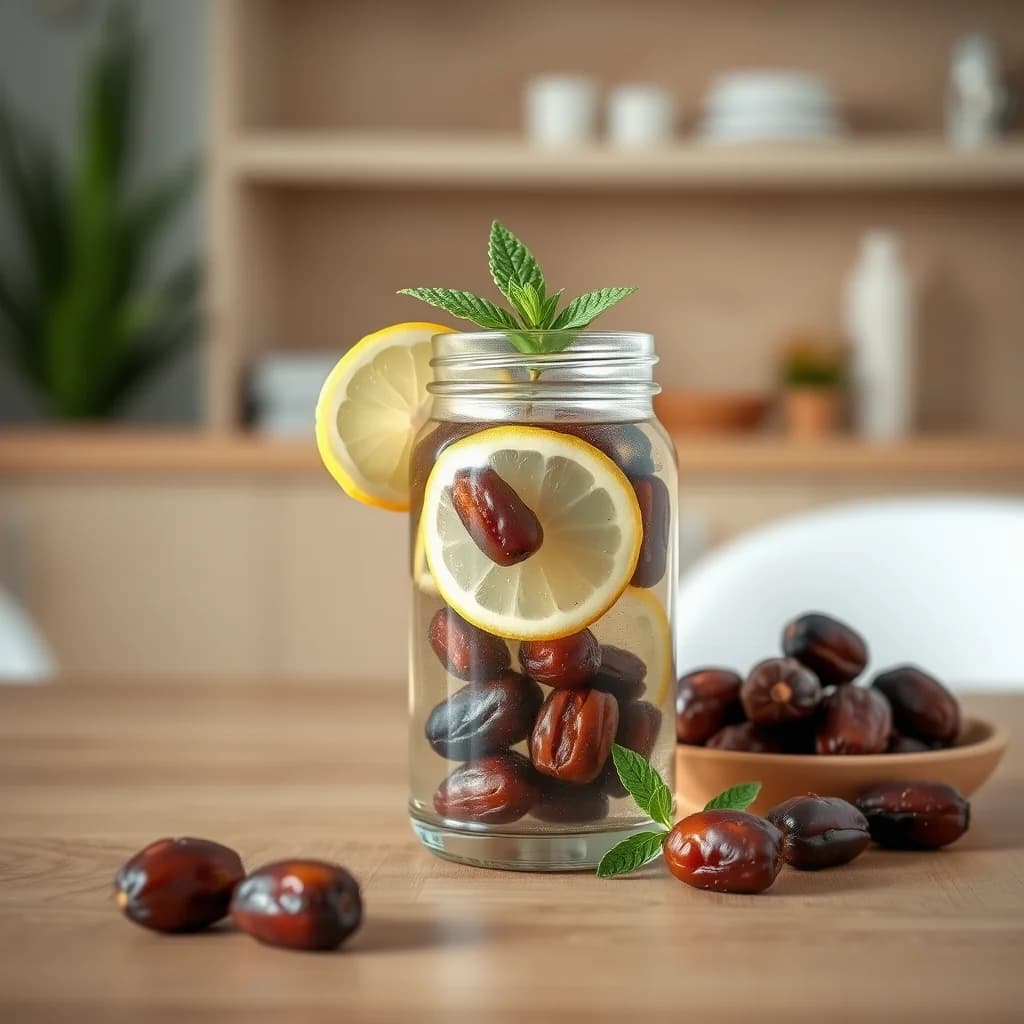 Air rendaman kurma untuk kesehatan dan energi alami