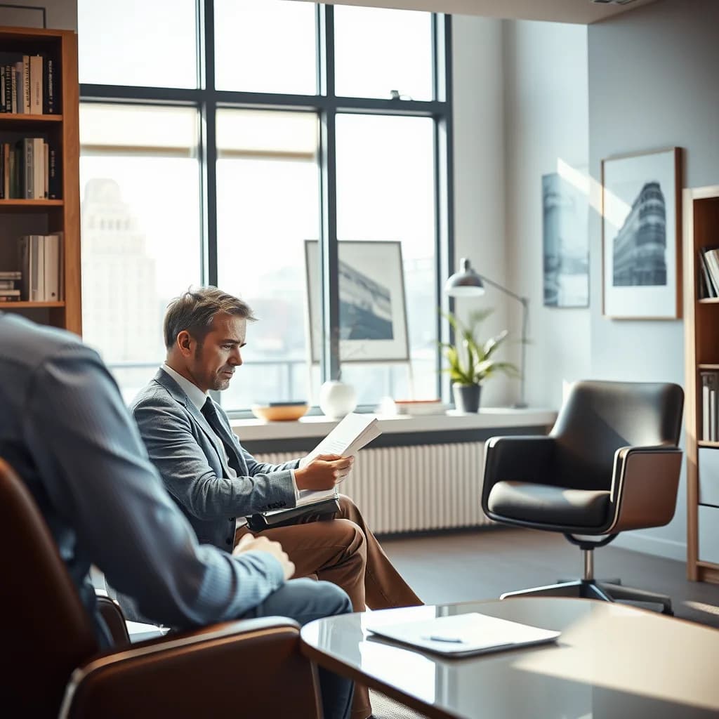 Psikolog membicarakan kondisi megalomania dengan pasien