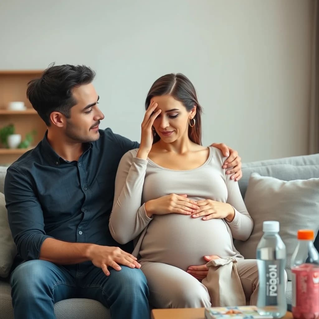 Ibu hamil memahami penyebab pusing saat hamil dan mengatasinya bersama pasangan