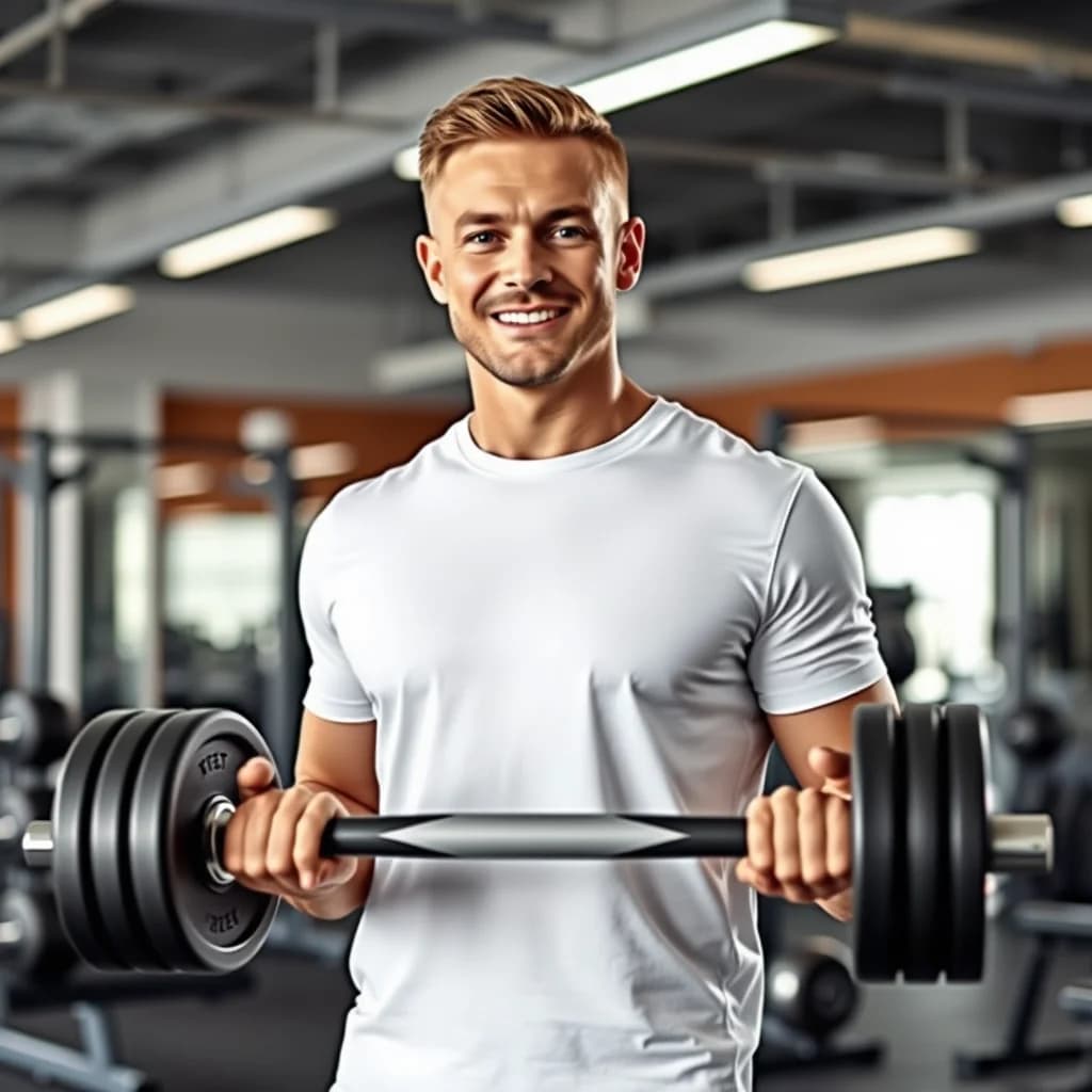 Pembina kebugaran membandingkan dumbbell dan barbel untuk latihan kekuatan