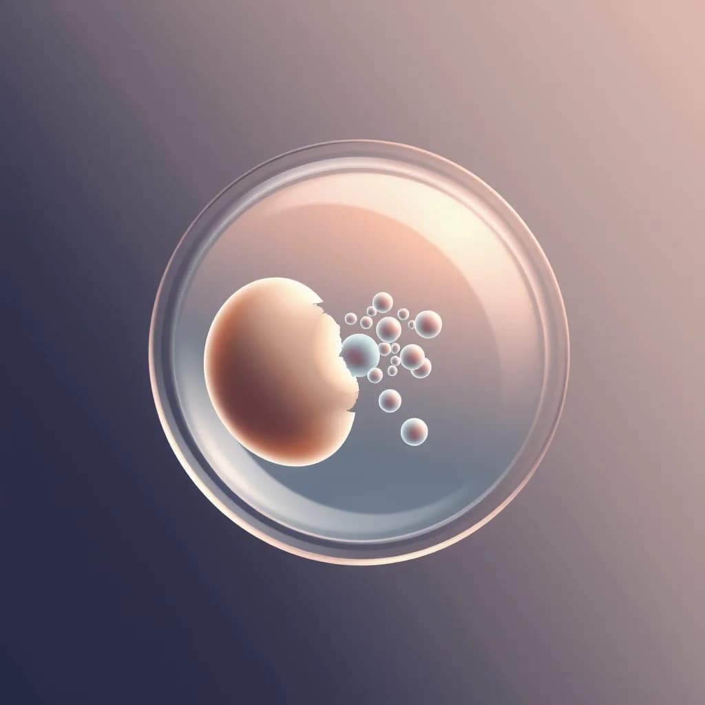 Proses implantasi embrio ke dalam rahim, pengembangan sel janin