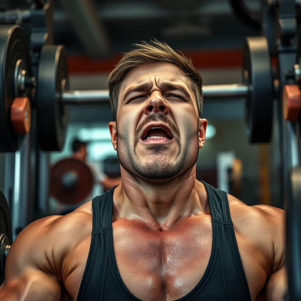 Angkat beban berat dapat menyebabkan cedera otot dan gangguan jantung