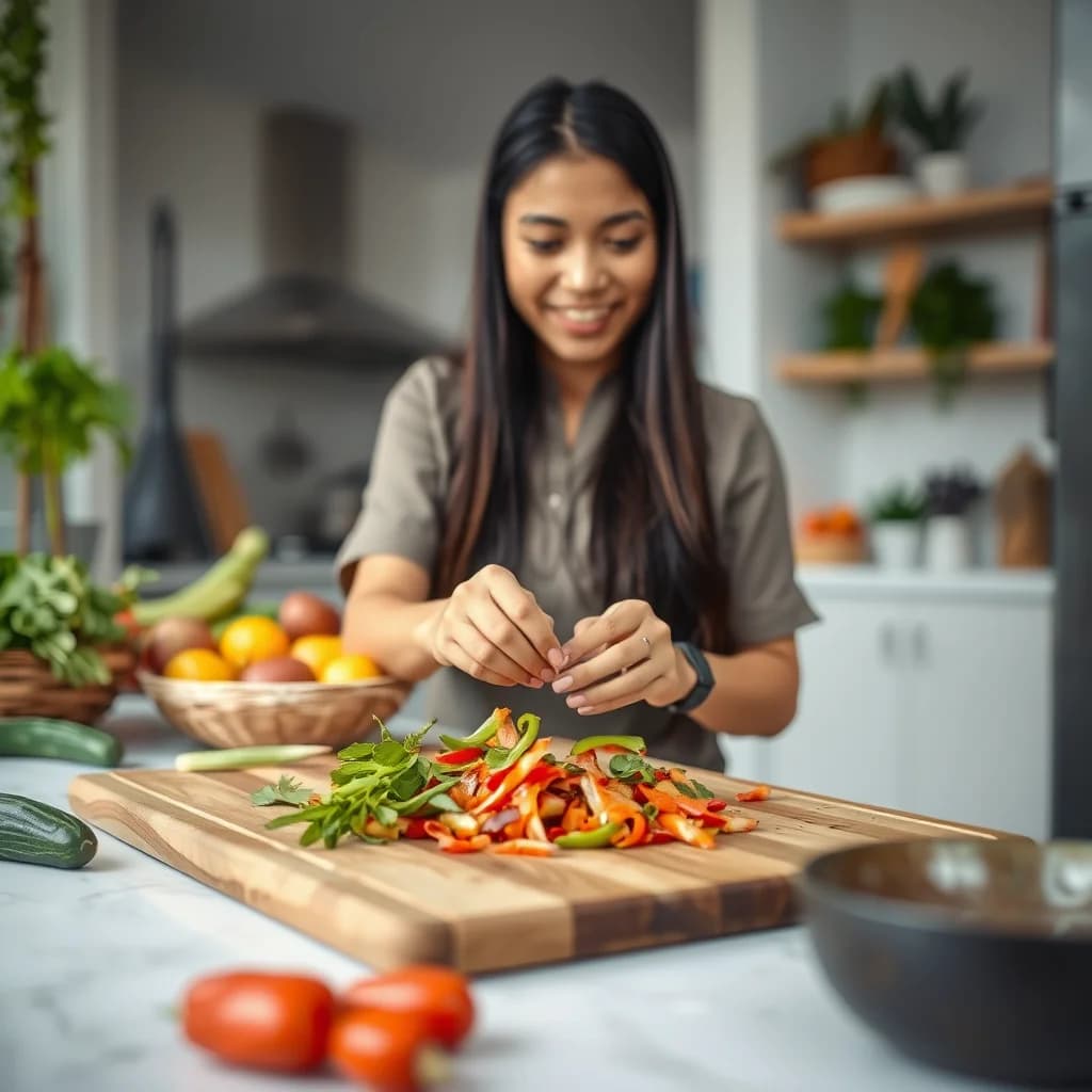 Seorang wanita Indonesia memakan jengkol dalam keadaan sehat dan aman
