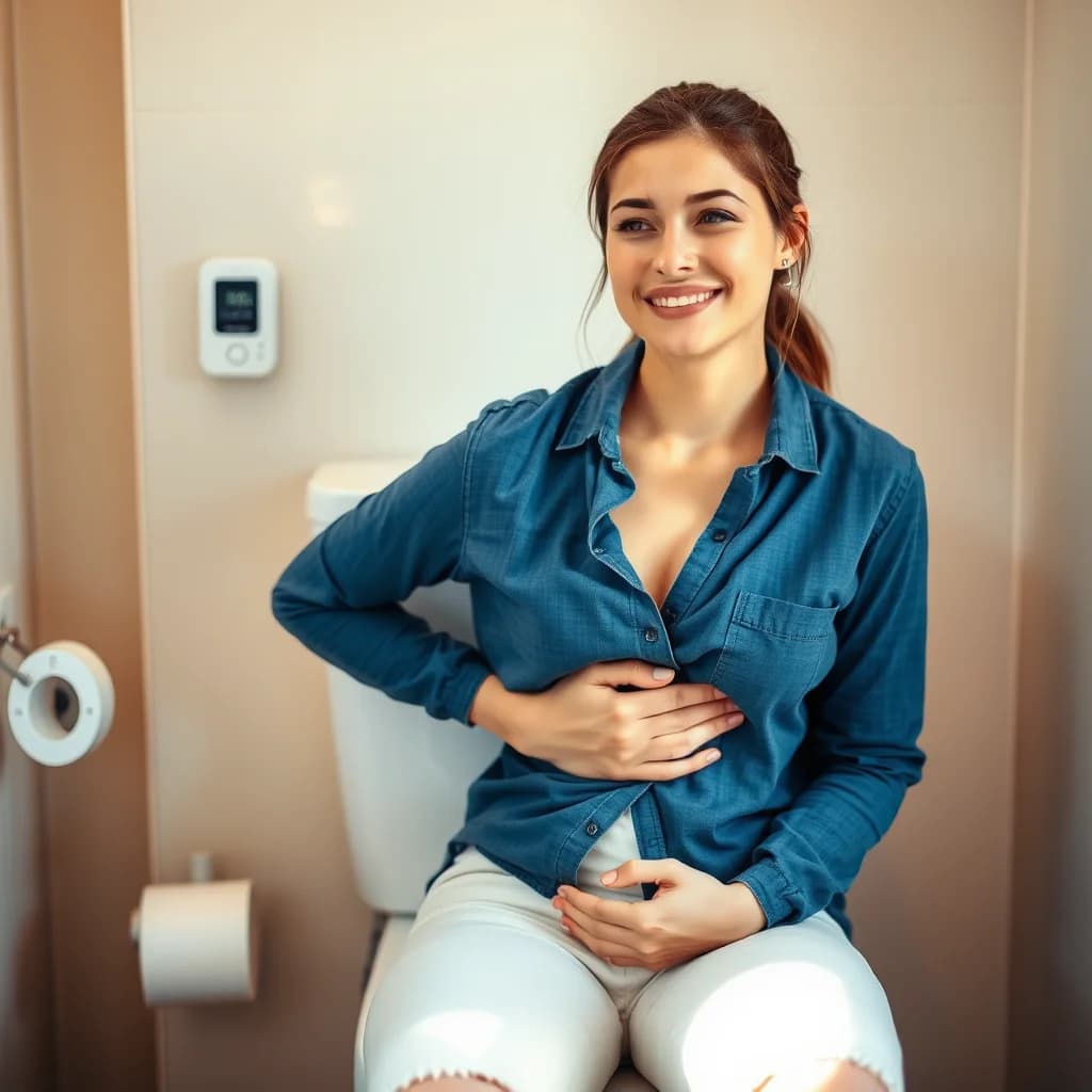 Perempuan hamil memeriksa kesehatannya dengan sering buang air kecil