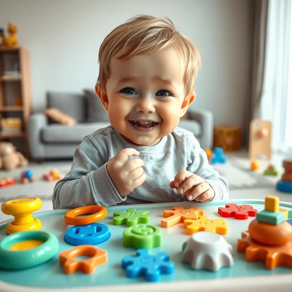 Anak bermain dan belajar stimulasi oromotor dengan permainan tekstur