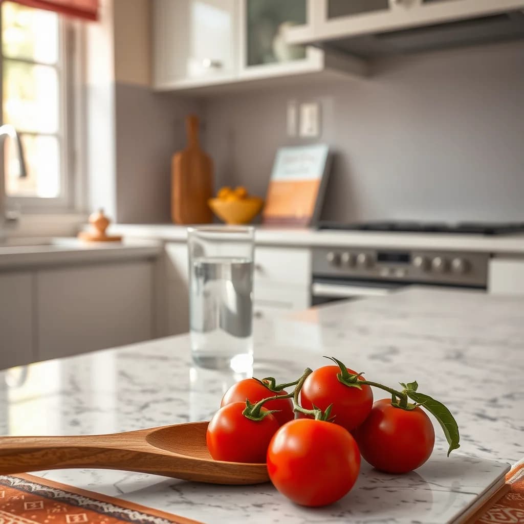 Tomat segar untuk meningkatkan kesuburan